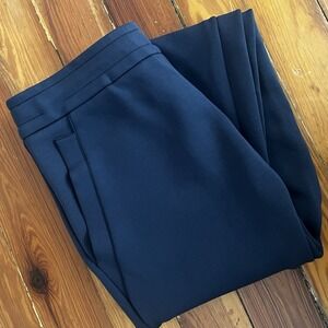 Jil Sander Blue Tapered Pull-On‎ Pants Made in Italy Size 30x28 Elastic Waist
